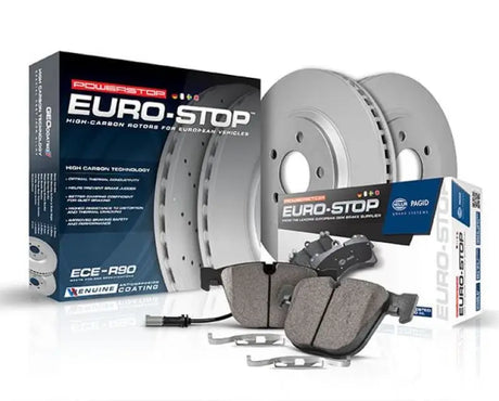 Power Stop 06-09 Audi A3 Rear Euro-Stop Brake Kit - ESK2261