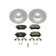 Power Stop 06-09 Audi A3 Rear Euro-Stop Brake Kit - ESK2261