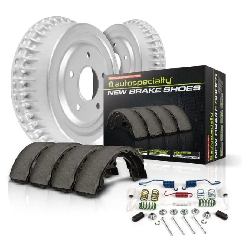 PowerStop KOE15397DK Power Stop 06-11 Honda Civic Coupe Rear Autospecialty Drum Kit - KOE15397DK