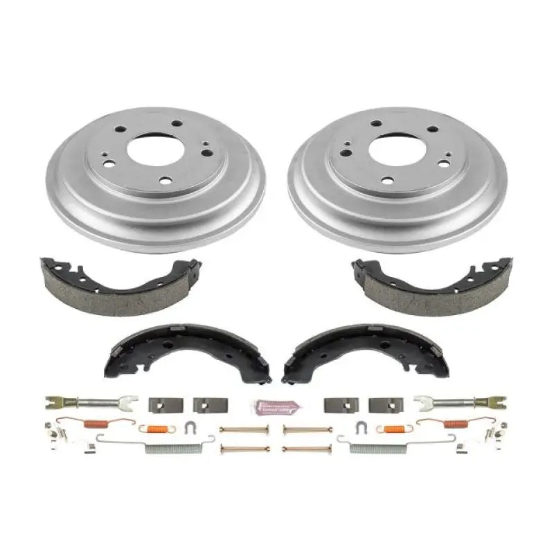 PowerStop KOE15397DK Power Stop 06-11 Honda Civic Coupe Rear Autospecialty Drum Kit - KOE15397DK