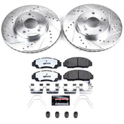 Power Stop 06-11 Honda Civic Front Z26 Street Brake Kit - PowerStop