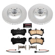 Power Stop 07-15 Audi Q7 Front Z23 Evolution Sport Coated Brake Kit - CRK4558