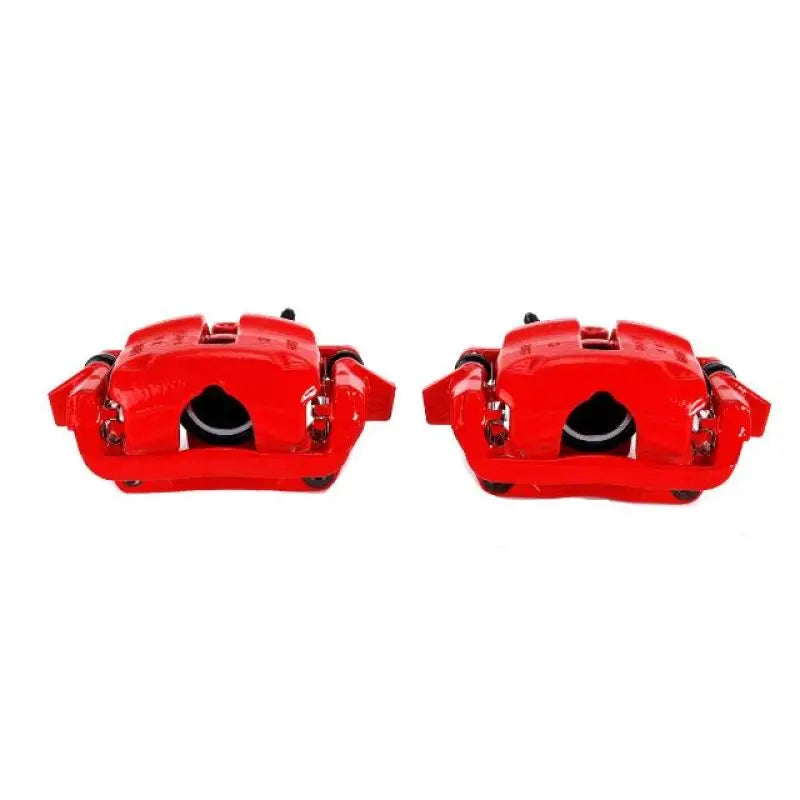 Power Stop 07-16 Mini Cooper Front Red Calipers w/Brackets - Pair - S3320A