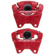 Power Stop 07-18 Jeep Wrangler JK Rear Red Caliper Pair w/Bracket - Truck & Automotive
