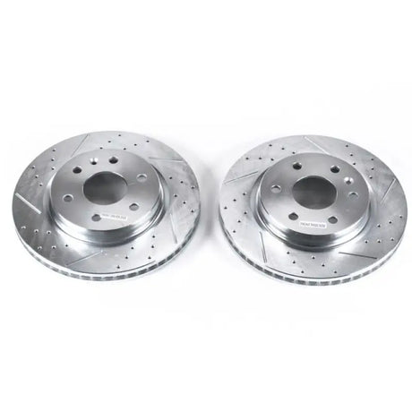 Power Stop 08-17 Buick Enclave Front Evolution Drilled & Slotted Rotors - Pair - AR8696XPR