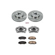 Power Stop 09-10 Pontiac Vibe Autospecialty Kit w/ Calipers - Front - Truck & Automotive