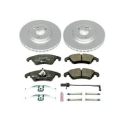 PowerStop ESK5752 Power Stop 09-11 Audi A4 Front Euro-Stop Brake Kit