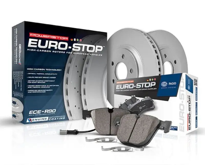Power Stop 09-11 Audi A4 Front Euro-Stop Brake Kit - Truck & Automotive