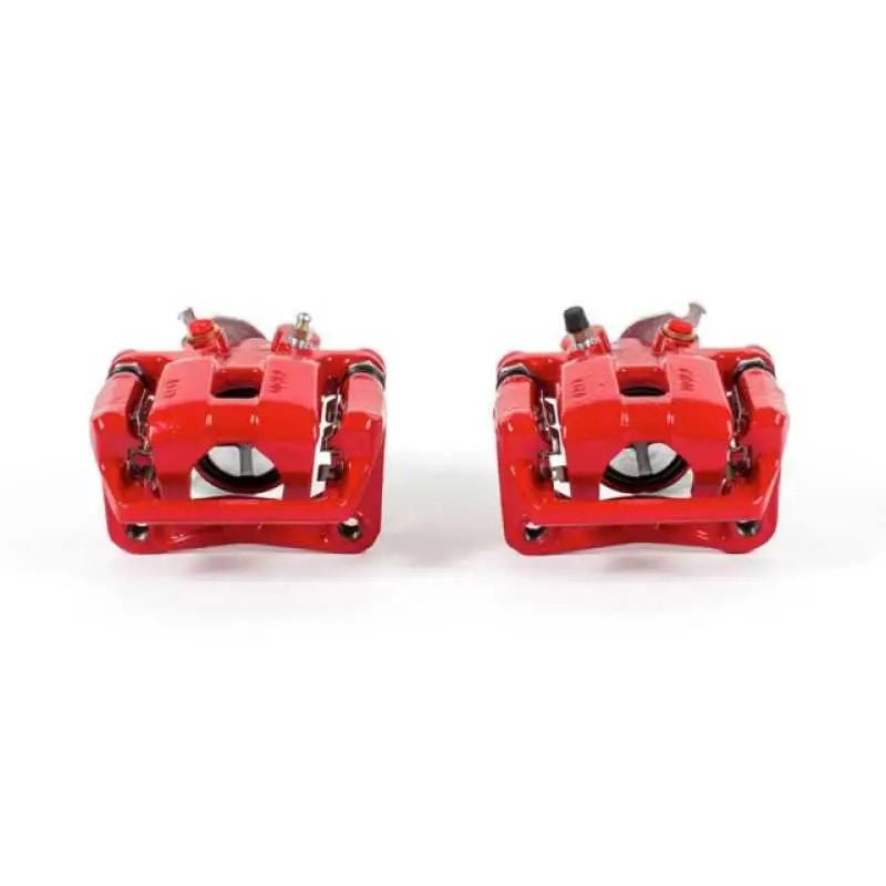 PowerStop Power Stop 09-14 Acura TSX Rear Red Calipers w/Brackets - Pair