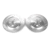 Power Stop 09-18 Cadillac CTS Rear Evolution Drilled & Slotted Rotors - Pair - Truck Automotive