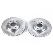 Power Stop 10-13 Audi A3 Front Evolution Drilled & Slotted Rotors - Pair - EBR830XPR