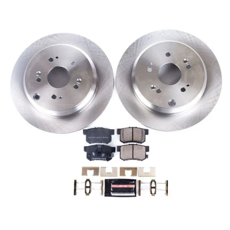 PowerStop KOE206 Power Stop 10-18 Acura RDX Rear Autospecialty Brake Kit