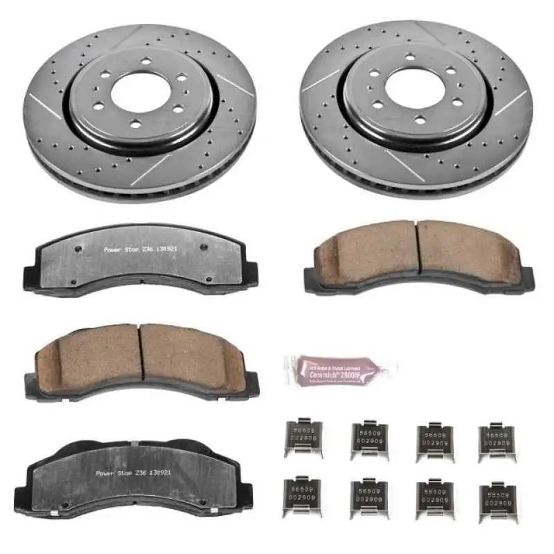 PowerStop Power Stop 10-18 Ford Expedition Front Z36 Truck & Tow Brake Kit