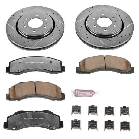 PowerStop Power Stop 10-18 Ford Expedition Front Z36 Truck & Tow Brake Kit