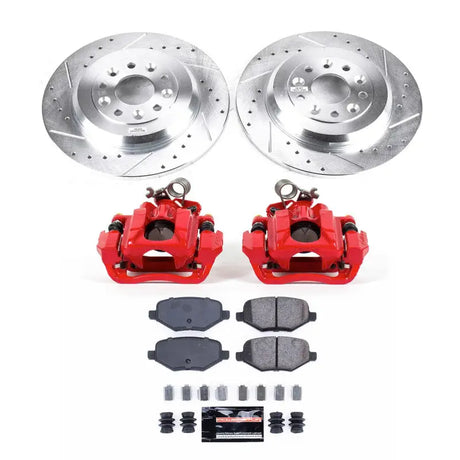 Power Stop 10-19 Lincoln MKT Rear Z23 Evolution Kit w/Calipers - Truck & Automotive