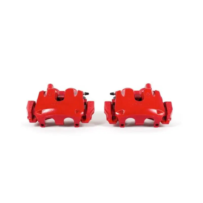 Power Stop 11-17 Dodge Durango Front Red Calipers w/Brackets - Pair - Truck & Automotive
