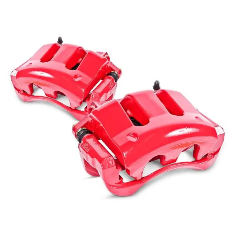 PowerStop S5296 Power Stop 11-17 Dodge Durango Front Red Calipers w/Brackets - Pair
