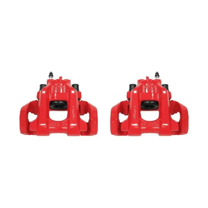 PowerStop S5300 Power Stop 11-17 Dodge Durango Rear Red Calipers w/Brackets - Pair