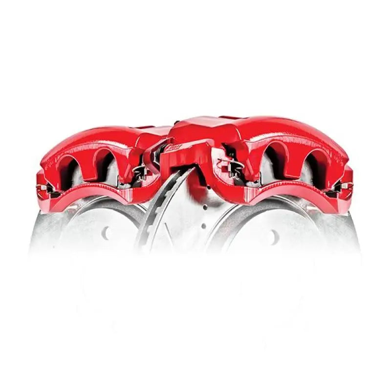 PowerStop S5486 Power Stop 12-16 Ford F-250 Super Duty Front Red Caliper - Pair