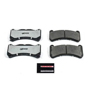 PowerStop Z26-1365 Power Stop 13-14 Ford Mustang Front Z26 Extreme Street Brake Pads w/Hardware