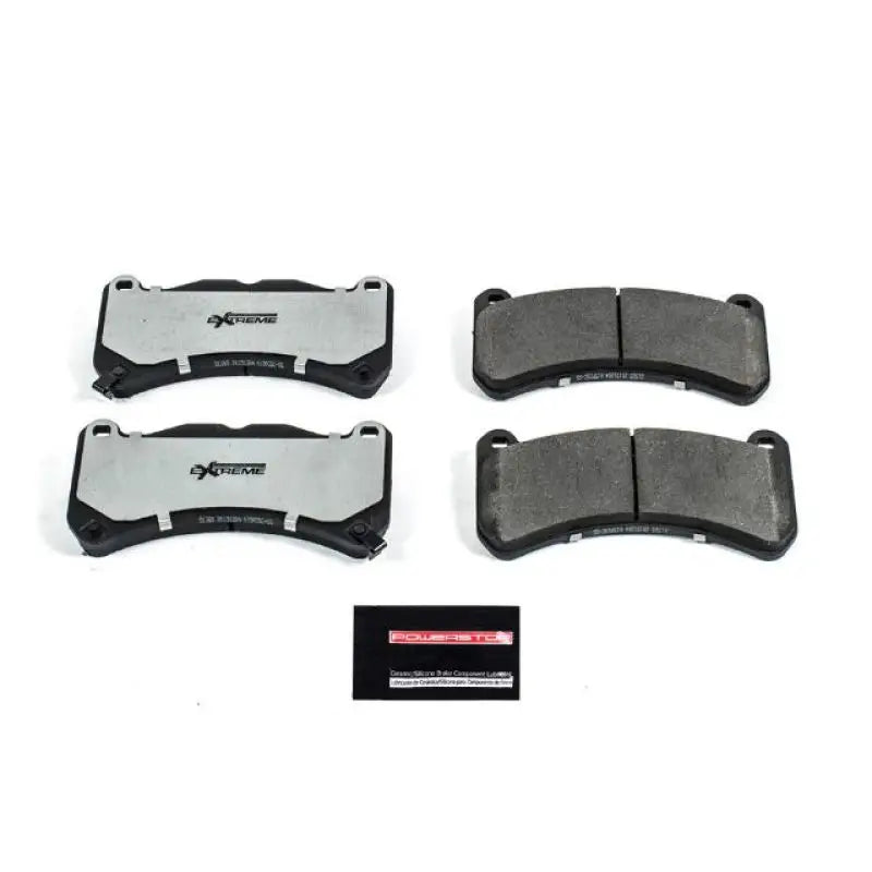 PowerStop Z26-1365 Power Stop 13-14 Ford Mustang Front Z26 Extreme Street Brake Pads w/Hardware