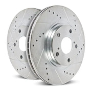 POWERSTOP AR85153XL DRILLEDSLOTTED ROTOR PAIR