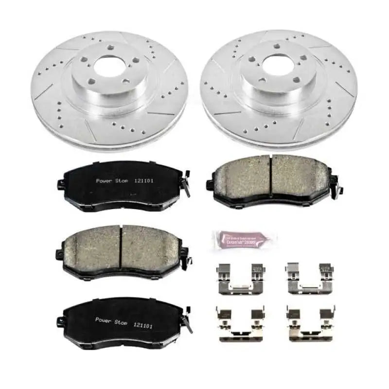 PowerStop Power Stop 13-16 Scion FR-S Front Z23 Evolution Sport Brake Kit