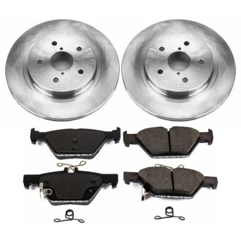PowerStop KOE7039 Power Stop 15-18 Subaru Legacy Rear Autospecialty Brake Kit