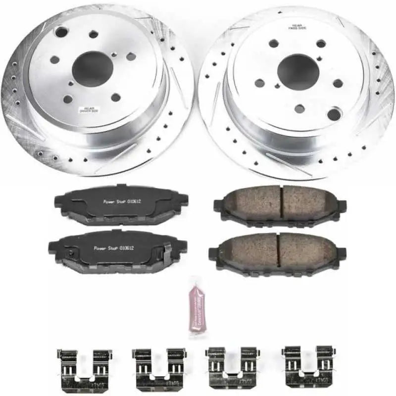 PowerStop Power Stop 15-19 Subaru WRX Rear Z23 Evolution Sport Brake Kit