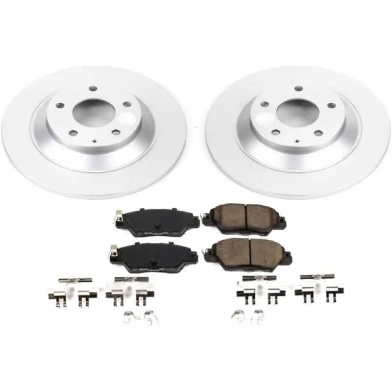 PowerStop Power Stop 16-18 Mazda CX-5 Rear Z17 Evolution Geomet Coated Brake Kit