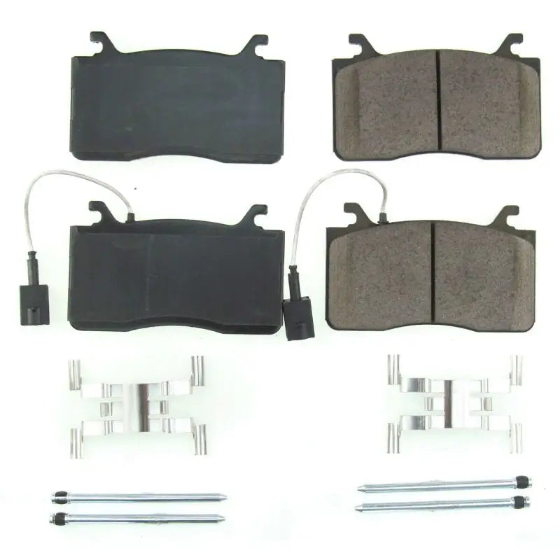 PowerStop 17-2052 Power Stop 17-18 Alfa Romeo Giulia Front Z17 Evolution Ceramic Brake Pads w/Hardware