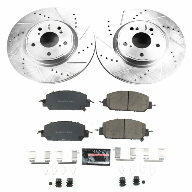 Power Stop 17-18 Honda CR-V Front Z23 Evolution Sport Brake Kit - K7872