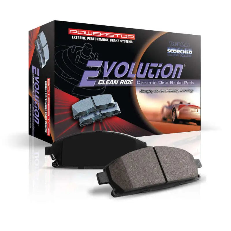 PowerStop 16-1898 Power Stop 17-19 Audi A4 Rear Z16 Evolution Ceramic Brake Pads