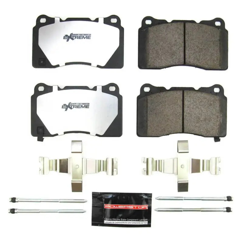 Power Stop 17-21 Honda Civic Front Z26 Street Brake Pads w/Hardware - PowerStop