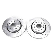 PowerStop Power Stop 18-19 Jeep Wrangler Front Evolution Drilled & Slotted Rotors - Pair