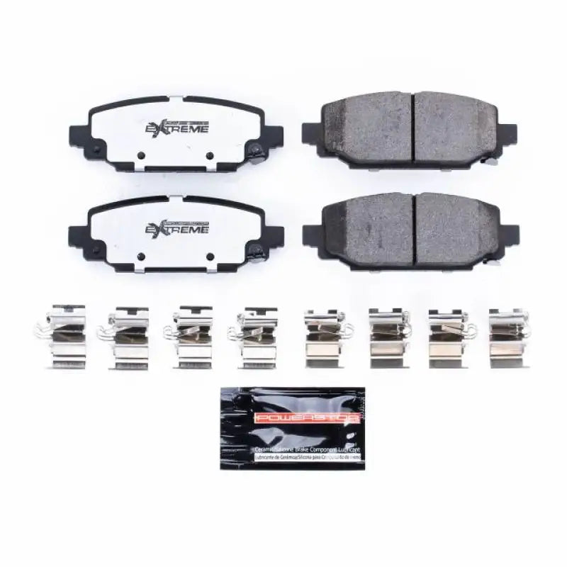 Power Stop 18-19 Jeep Wrangler Rear Z36 Truck & Tow Brake Pads w/Hardware - Automotive