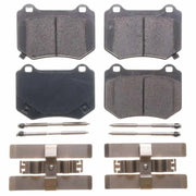PowerStop 17-2118 Power Stop 18-19 Subaru WRX STi Rear Z17 Evolution Ceramic Brake Pads w/Hardware