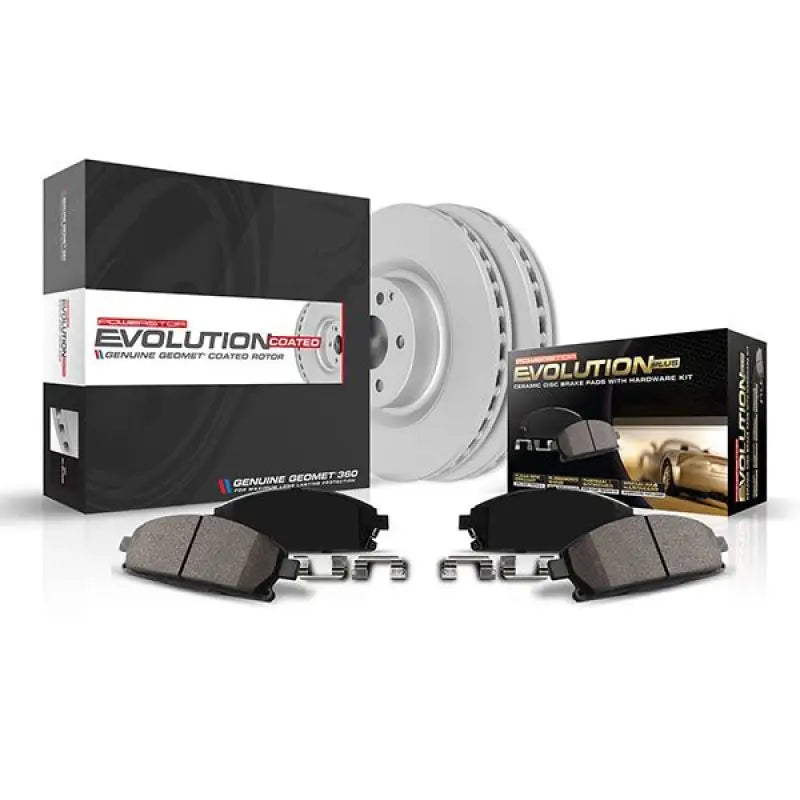 Power Stop 18-20 Subaru WRX STI Front Z17 Coated Brake Kit - Truck & Automotive