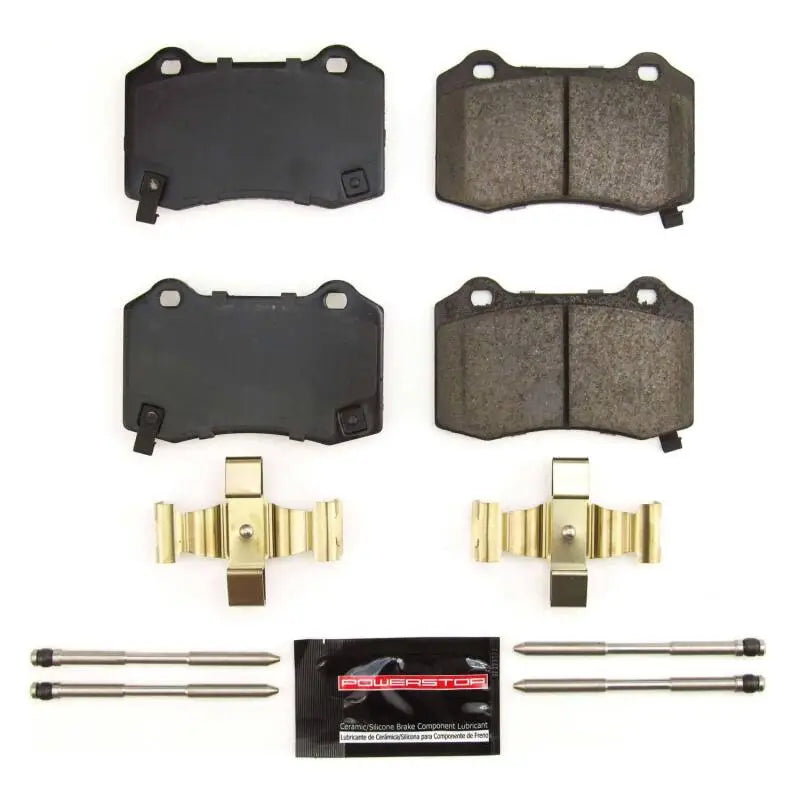 PowerStop Z23-1053B Power Stop 18-21 Jeep Grand Cherokee Rear Z23 Evolution Sport Brake Pads w/Hardware