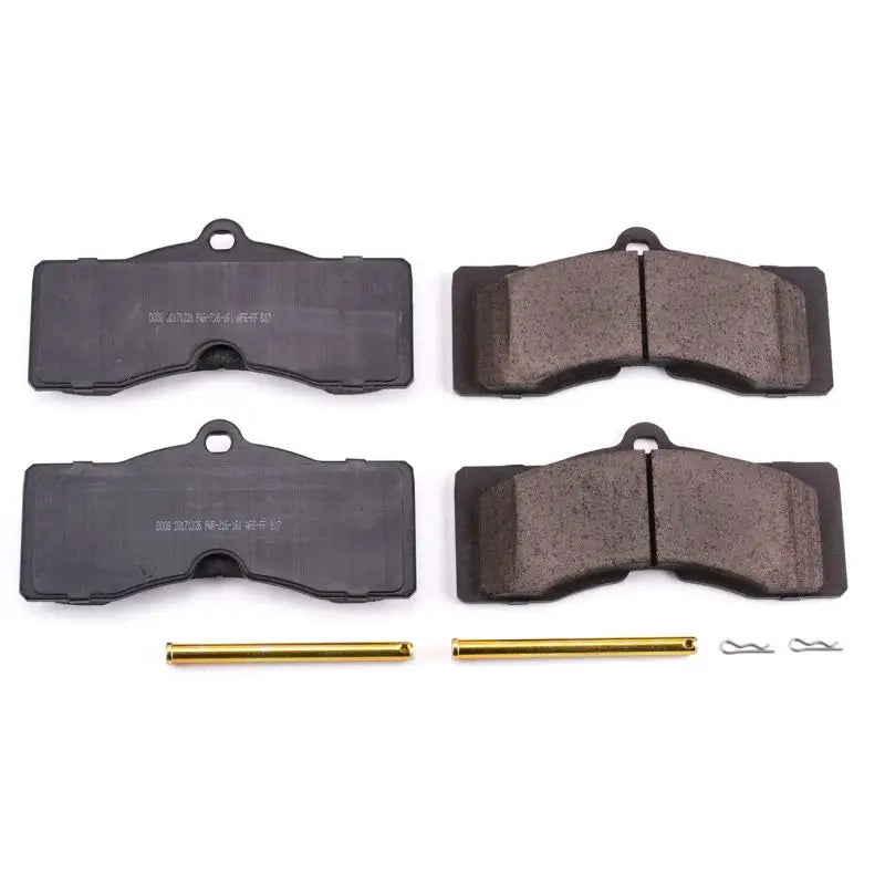 PowerStop 17-008 Power Stop 1969 Chevrolet Camaro Front or Rear Z17 Evolution Ceramic Brake Pads w/Hardware