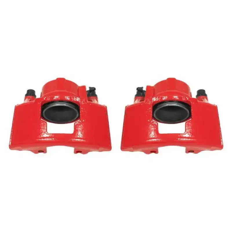 Power Stop 1994 Chevrolet Blazer Front Red Calipers w/o Brackets - Pair - Truck & Automotive