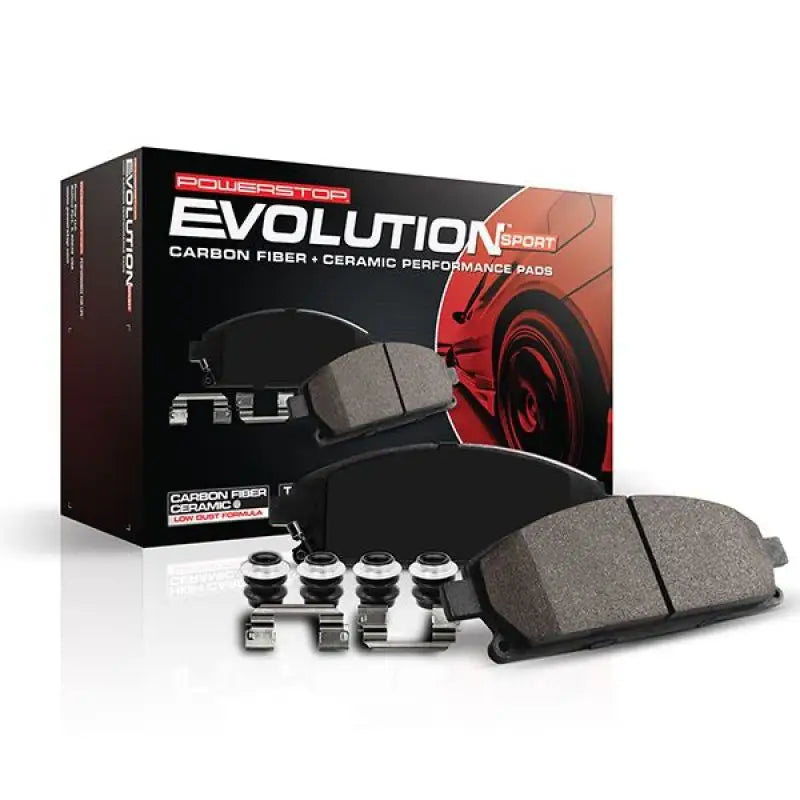 Power Stop 20-21 Toyota Highlander Rear Z23 Evo Sport Brake Pads w/Hardware - PowerStop