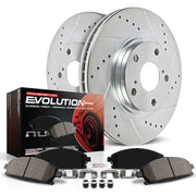 PowerStop K8682 Power Stop 20-22 Lincoln Aviator Rear Z23 Evolution Brake Kit