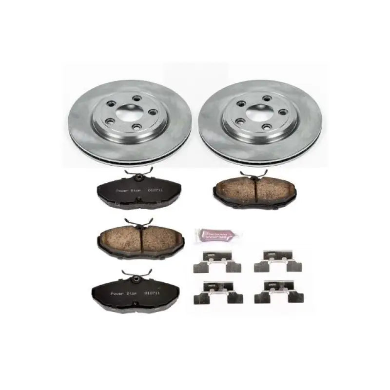Power Stop 2005 Jaguar Vanden Plas Rear Autospecialty Brake Kit - Truck & Automotive