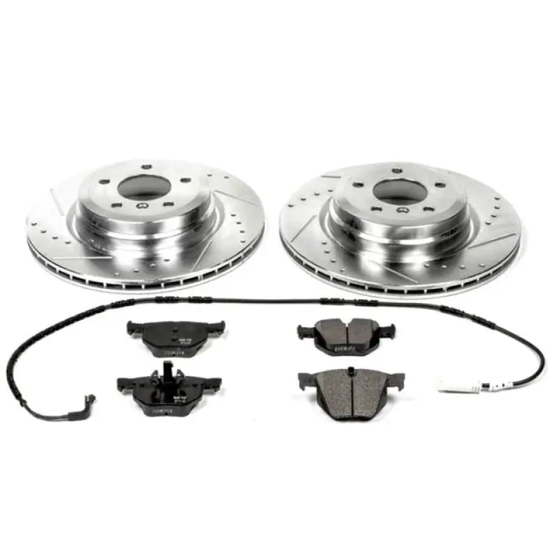 Power Stop 2006 BMW 330i Rear Z23 Evolution Sport Brake Kit - Truck & Automotive