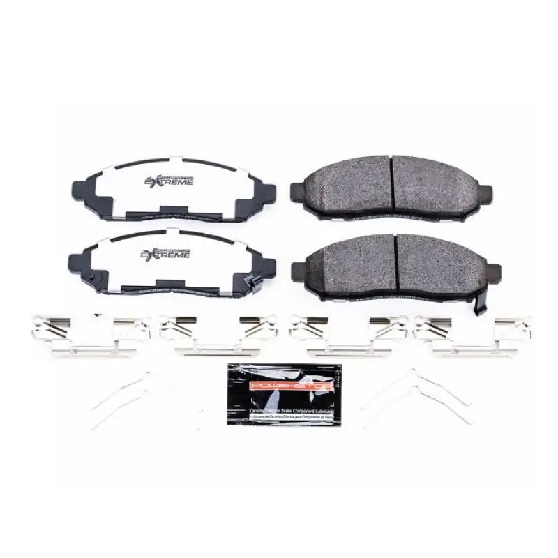 Power Stop 2015 Chevrolet City Express Front Z36 Truck & Tow Brake Pads w/Hardware - Automotive