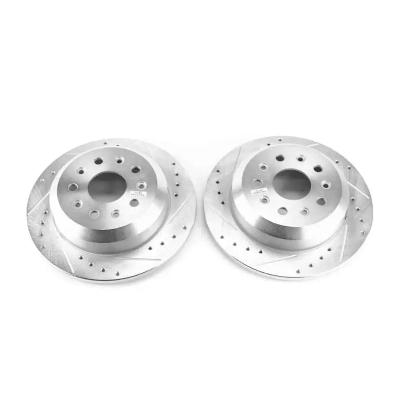 PowerStop AR8389XPR Power Stop 2018 Jeep Wrangler Rear Evolution Drilled & Slotted Rotors - Pair