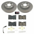 Power Stop 2019 Chevrolet Silverado 1500 Front Z17 Evolution Geomet Coated Brake Kit - PowerStop