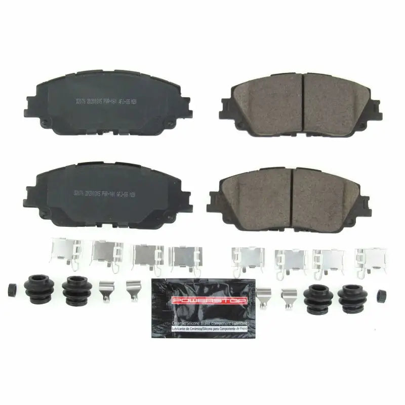 Power Stop 2019 Lexus ES300h Front Z23 Evolution Sport Brake Pads w/Hardware - Truck & Automotive