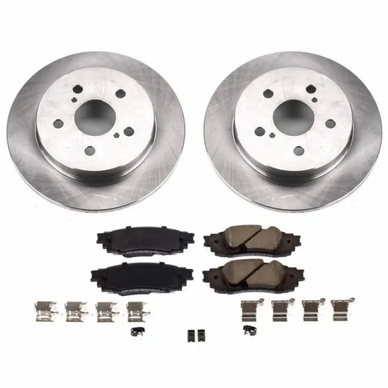 Power Stop 2019 Lexus ES350 Rear Autospecialty Brake Kit - Truck & Automotive